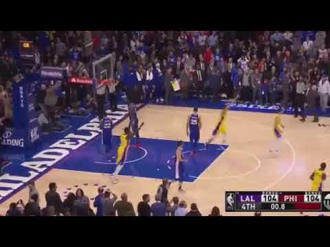 Brandon Ingram Game-Winning Shot Vs 76ers | Los Angeles Lakers Vs ...