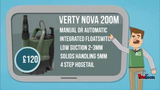 DAB Verty Nova Submersible Pump Range from AES