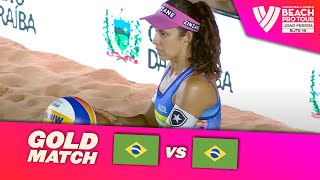 Taiana Lima/Talita vs. Thamela/Victoria - Gold Match Highlights | Joao Pessoa 2024 #BeachProTour