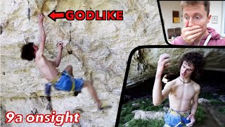 Adam Ondra STRONGEST MOMENTS 1 Mani Reacts