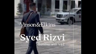 Syed Rizvi's Summer at V\u0026E