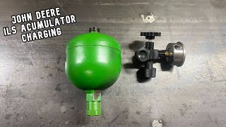 Checking/Charging John Deere ILS accumulators