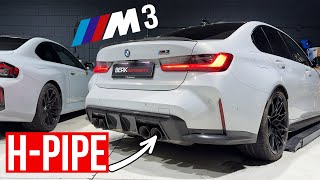 BMW M3 G80 vs M2 G87 | Sound 🎧 H-Pipe vs X-Pipe OPF-Delete Exhaust System