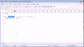 Beginner PHP Tutorial 27 for Loop