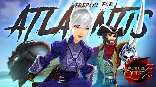 AQ3D Secret Quest? New FREE Weapon For Guardians! Prepare For Atlantis! AdventureQuest 3D