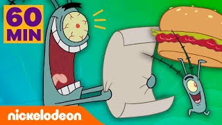 SpongeBob | 1 Jam Rencana Terbaik (Terburuk?) Planktons! | Nickelodeon Bahasa