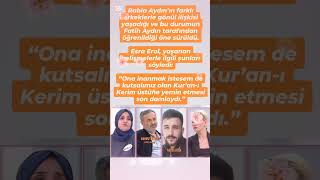 Esra Erol'da Fatih Aydın ile ilgili sonuçlar gündemi sarstı