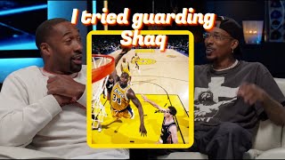 When Gilbert Arenas tried to guard Shaq