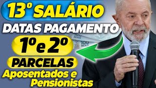 13º SALÁRIO INSS 2025: DATAS de PAGAMENTO das PARCELAS + CALENDÁRIO de PAGAMENTO INSS 2025