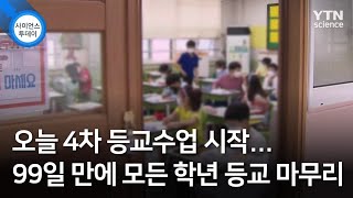 오늘 4차 등교수업 시작...99일 만에 모든 학년 등교 마무리 / YTN 사이언스