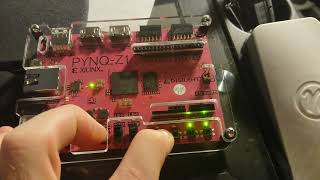 Bi-Directional  Johnson Counter from myHDL on the  PYNQ-Z1