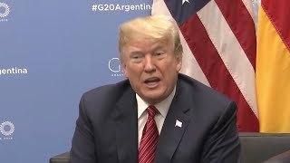 Pres. Trump Cancels G20 News Conference ‘Out Of Respect’ For George H.W. Bush | NBC Nightly News