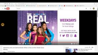 Loni & Adrienne Kiss + My Reaction "The Real Daytime TV"
