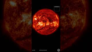 Large solar filament 600,000km facing Earth. 4.1.25