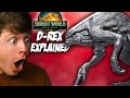 Reacting to JURASSIC WORLD'S Mutant D-REX Explained!