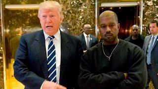 Donald Trump meets with Kanye West at Trump Towers