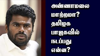 அண்ணாமலை மாற்றமா? தமிழக பாஜகவில் நடப்பது என்ன?