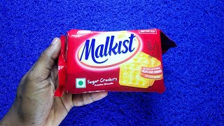 Malkist sugar crackers imported cracker biscuits review