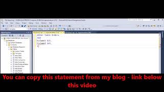 MSSQL - Add multiple columns to table in one sql statement