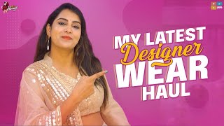 My latest Designer wear Haul || Online shopping || Dresses || Lehengas || Sarees || Kreeva || Himaja