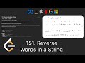 LeetCode 151. Reverse Words in a String with Microsoft Engineer