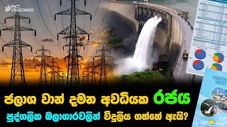 ජලාශ වාන් දමන අවධියක රජය පුද්ගලික බලාගාරවලින් විදුලිය ගත්තේ ඇයි?