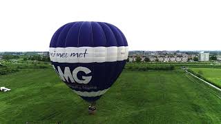 Sky ballonvaart 12 mei 2018 en de drone