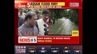 Assam Floods: CM Sarma reaches out to flood affected