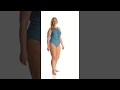 Jantzen Plus Size Wow Factor High Neck One Piece Swimsuit | SwimOutlet.com