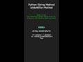 isidentifier Method - String Method Python