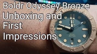 BOLDR ODYSSEY BRONZE UNBOXING AND FIRST IMPRESSIONS