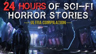 24-Hour Marathon of Sci-Fi Horror Stories | Creepypasta Compilation