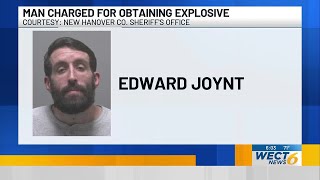 Man arrested on weapon of mass destruction charge in New Hanover County