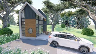 Eps. 29 - Tiny House 6x9 meter = 54 m2, 1 bedroom