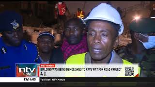 4 bodies have so far been recovered from a building that collapsed Friday evening in Gitaru, Kiambu