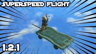 How to fly at SONIC SPEEDS in TOTK 1.2.1