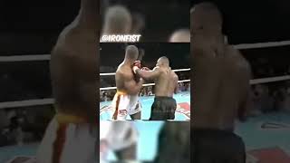 Mike Tyson VS Donovan Razor Ruddock Highlights  #boxing #miketyson #shorts #highlights