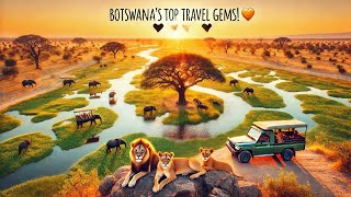 Top Must-Visit Destinations in Botswana || A Traveler’s Paradise