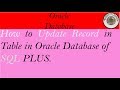 How to Update table Record database.