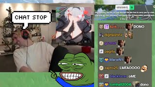 xQc Compilation Reacting to Donos Roasting \