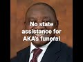 Ramaphosa has declined a state funeral for AKA and people are excited by this government's decision!