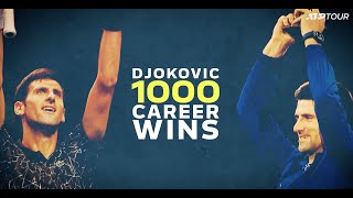 Novak Djokovic 1,000 Match Wins