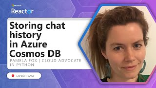 Storing chat history in Azure Cosmos DB