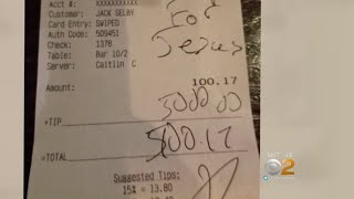 Upper West Side Bartender Receives Massive Tip As Part Of Nationwide Kindness Movement