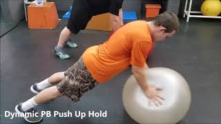 Dynamic PB Push Up Hold