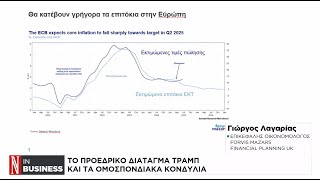 Ο Chief Economist της Mazars, Γιώργος Λαγαρίας μιλάει στο κανάλι της «Ν»