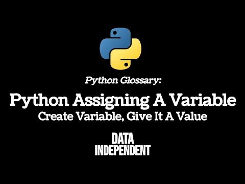 What is the first step in assigning a variable value?