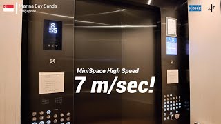 Awesome KONE Elevators - Marina Bay Sands, SG (Original)