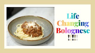 Life Changing Bucatini Bolognese | Stepping Up Your Bolognese Game!!!