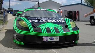 www.MOTRface.com Ferrari F430 ALMS GT cars at Mosport video 1 of 2